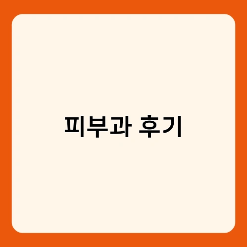 피부과 후기 2