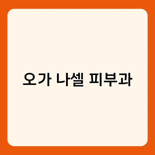 오가 나셀 피부과 1